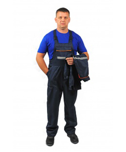 Костюм рабочий мужской (полукомбинезон+куртка) фото 3