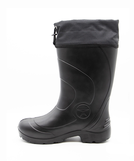 Сапоги мужские утеплённые ЭВА Барс С-031 черные (40 см) фото 2