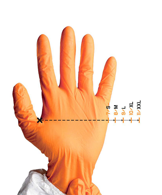 Перчатки К80 Щ50 неопреновые желто-голубые фото 2