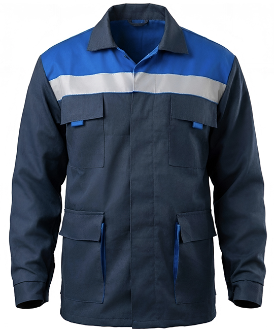 Костюм защит. от ОПЗ и МВ Карелия-1(куртка+бр.) т.синий/васил. фото 2