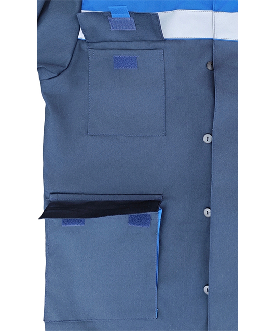 Костюм защит. от ОПЗ и МВ Карелия-1(куртка+бр.) т.синий/васил. фото 3