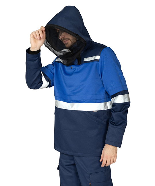 Костюм противоэнцефалитный тёмно-синий/василёк фото 12