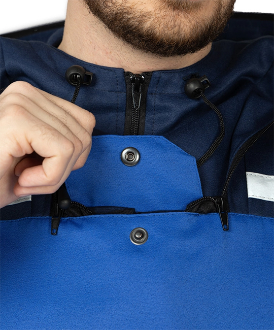 Костюм противоэнцефалитный тёмно-синий/василёк фото 14