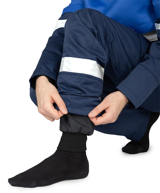 Костюм противоэнцефалитный тёмно-синий/василёк фото 18