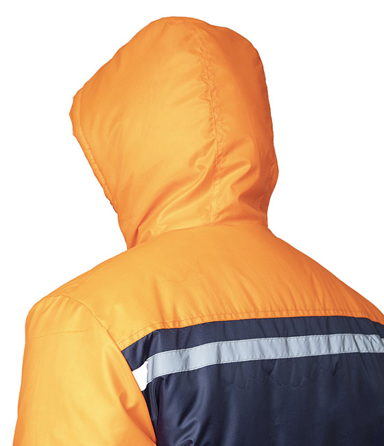 Костюм мужской утеплённый "Стимул-М" синий/оранжевый фото 8