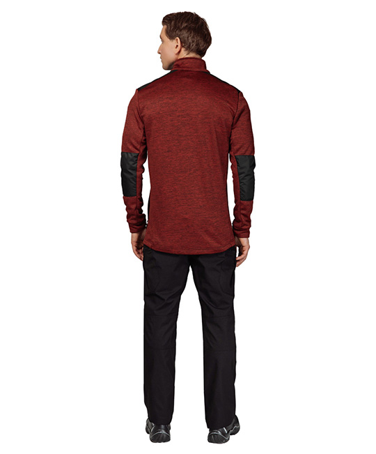 Куртка "Валма" трикотажная красный меланж/чёрный фото 7