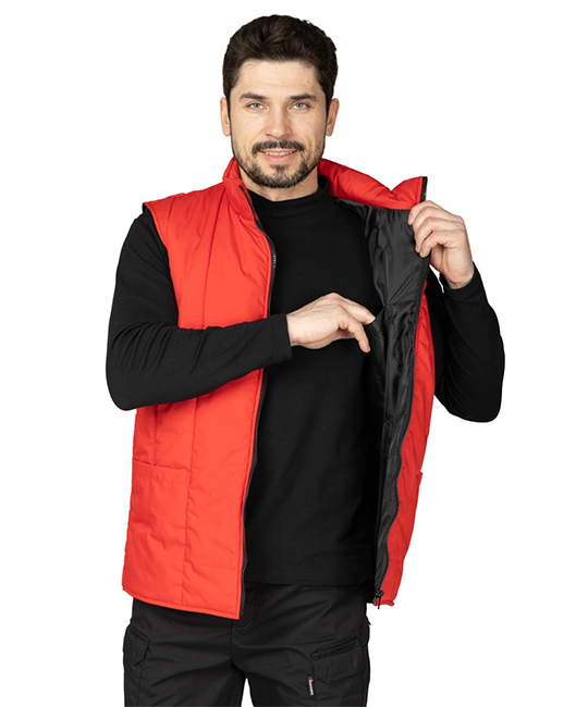 Жилет утеплённый "Инсар" красный фото 11