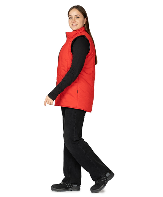 Жилет утеплённый "Инсар" красный фото 5