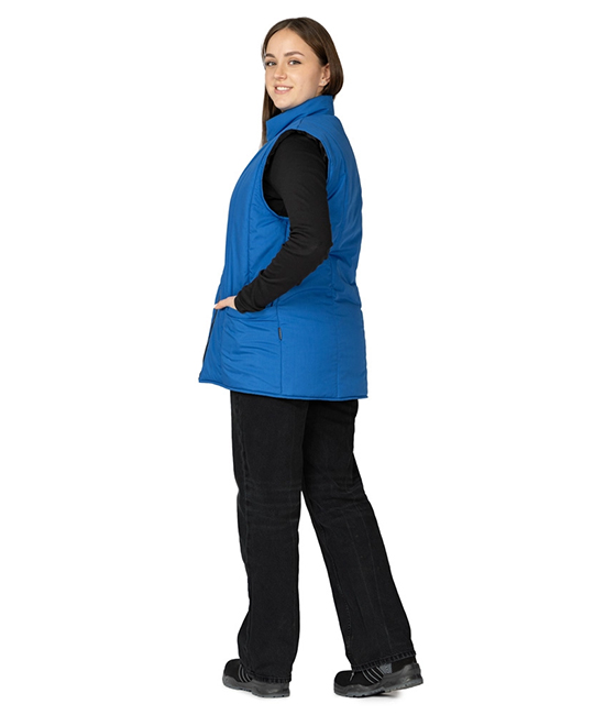 Жилет утеплённый "Инсар" васильковый фото 7