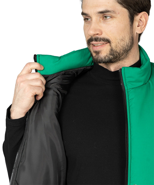 Жилет утеплённый "Инсар" зеленый фото 11