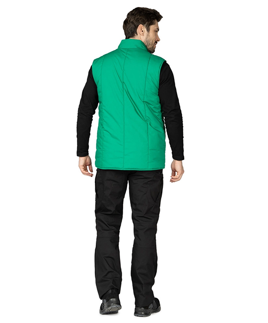 Жилет утеплённый "Инсар" зеленый фото 8