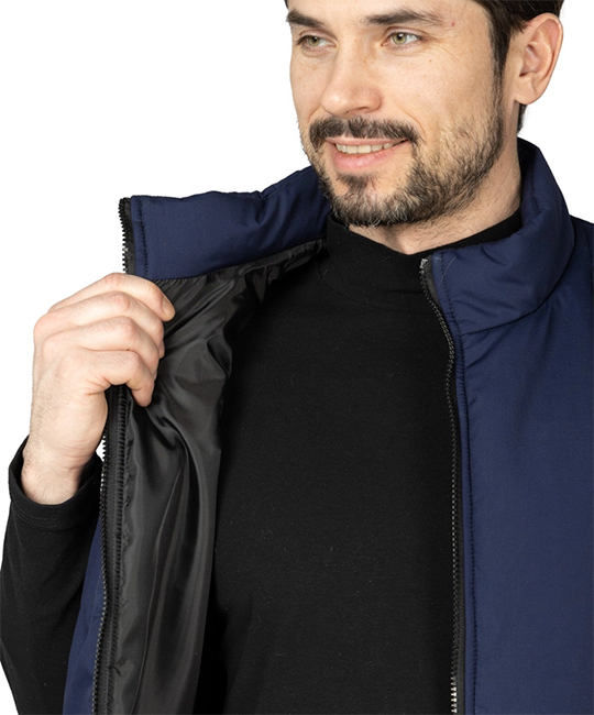 Жилет утеплённый "Инсар" темно-синий фото 11