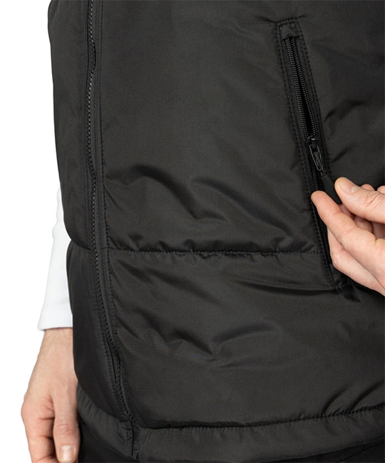 Жилет рабочий утепленный "Кама" черный фото 18