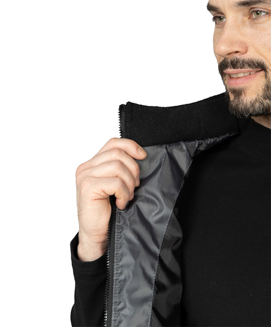 Жилет утеплённый Свирь тёмно-серый/красный фото 11