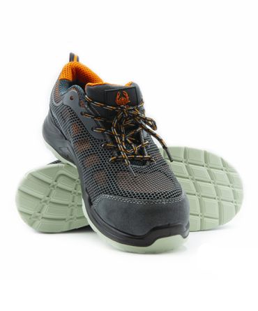 Кроссовки "Скорпион-Универсал-1407ПК" с подошвой ПУ/ТПУ и КП чёрные