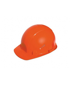 Каска строительная рабочая оранжевая или белая