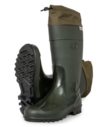 Рабочие резиновые сапоги ПВХ мужские с манжетой фото 2