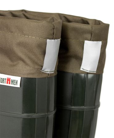 Рабочие резиновые сапоги ПВХ мужские с манжетой фото 6