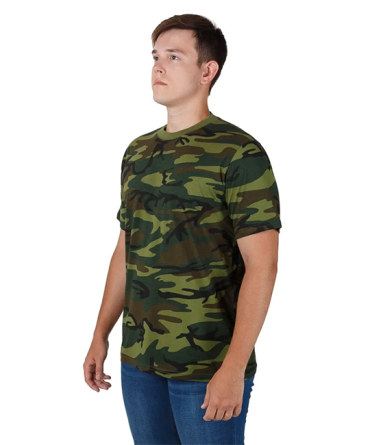 Футболка 100% х/б 160гр. КМФ