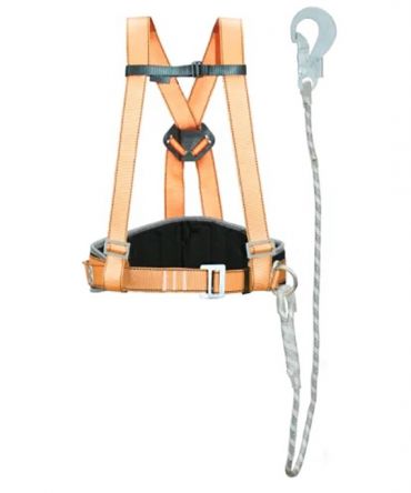 Удерживающая привязь УП-02 строп В (полиамид. канат)