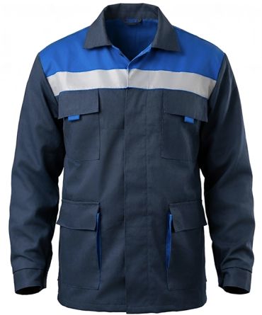 Костюм защит. от ОПЗ и МВ Карелия-1(куртка+бр.) т.синий/васил. фото 2