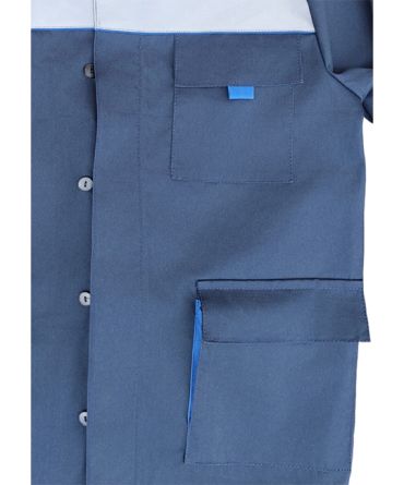 Костюм защит. от ОПЗ и МВ Карелия-1(куртка+бр.) т.синий/васил. фото 4