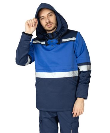 Костюм противоэнцефалитный тёмно-синий/василёк фото 11