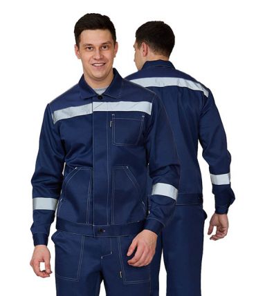 Куртка мужская летняя "Пантеон СОП" тёмно-синяя фото 1