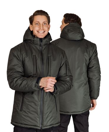 Куртка мужская утепленная Вегард тёмный хаки