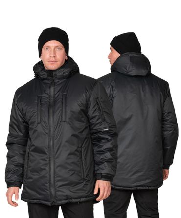 Куртка мужская утепленная Вегард чёрная