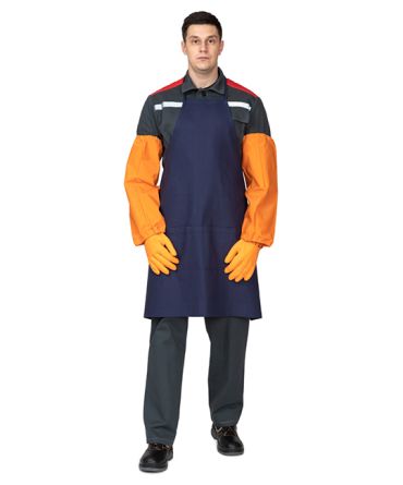 Нарукавники рыбообработчика Fisherman's (Фишерман) WPL оранжевые