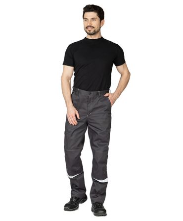 Костюм мужской "Профессионал 1" тёмно-серый/красный фото 9