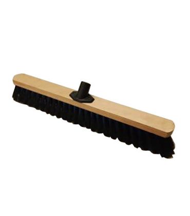 Щетка для уборки деревянная строительная 500х50x75мм, жесткий ворс (55ж/в)