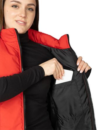 Жилет утеплённый "Инсар" красный фото 12
