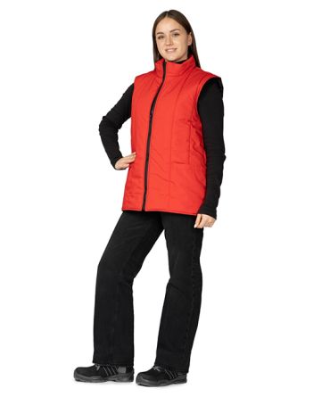 Жилет утеплённый "Инсар" красный фото 3