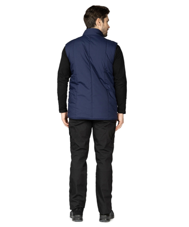 Жилет утеплённый "Инсар" темно-синий фото 9