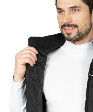 Жилет рабочий утепленный "Кама" черный фото 15