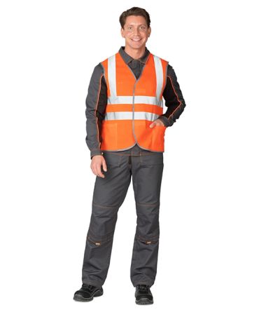 Жилет сигнальный Спектр Лайт СД 3 оранжевый фото 4