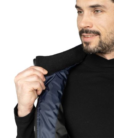 Жилет утеплённый Свирь тёмно-синий/василёк фото 14