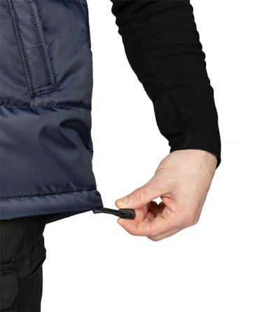 Жилет утеплённый Свирь тёмно-синий/василёк фото 16