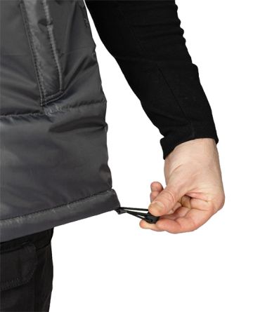 Жилет утеплённый Свирь тёмно-серый/красный фото 14